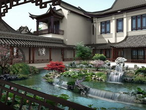 仿古建筑设计效果图