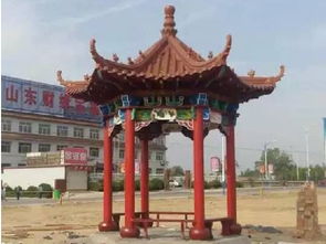 潍坊哪有供应价格合理的凉亭 山东双层凉亭