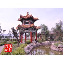 古建施工单位 保定古建施工 汇轩园林古建