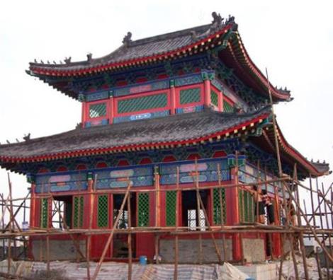 古建寺庙厂家_保定古建寺庙供应,销售 - 保定金色湾园林古建筑工程有