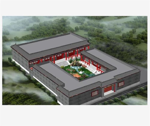 古建四合院造价 景诺园林 在线咨询 赣州古建四合院高清图片 高清大图