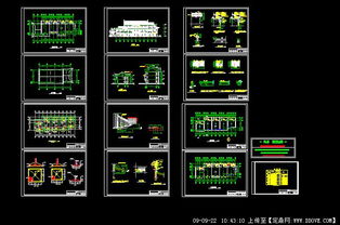 仿古建筑cad施工详图的下载地址,园林施工详图,亭子与廊,园林景观设计施工图纸资料下载
