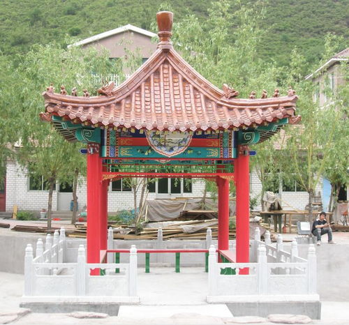 盛程水泥凉亭 图 古建水泥凉亭 大同水泥凉亭