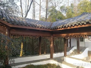须江公园仿古建筑翻新 修缮,新年带着家人去看看