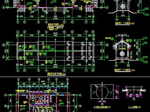园林廊亭景观古建筑施工图设计平面图下载 园林cad图纸图片大全 编号 18920770